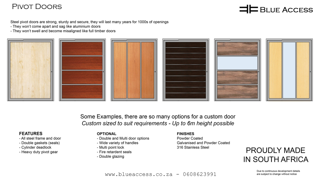 Modern, Pivot Doors Durban, Pivot Doors, Steel Pivot Doors, Custom Pivot Doors, Durban, South Africa